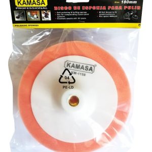 Disco De Esponja Para Pulir De 7puLG/180mm Kamasa - Imagen 2
