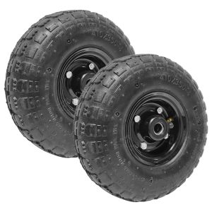 Pack 2 Ruedas Inflables 10 Pulgadas Para Yegua Carro Gokart - Imagen 1