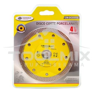 Disco Corte Diamantado 4.5 PuLG Porcelanato Mármol Granito - Imagen 2