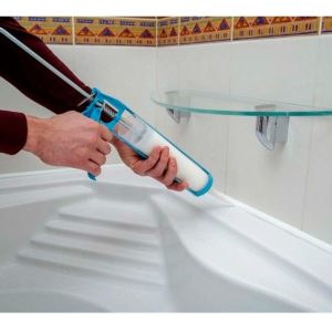 Sellador Acrílico Marca Rex Color Blanco - Imagen 3